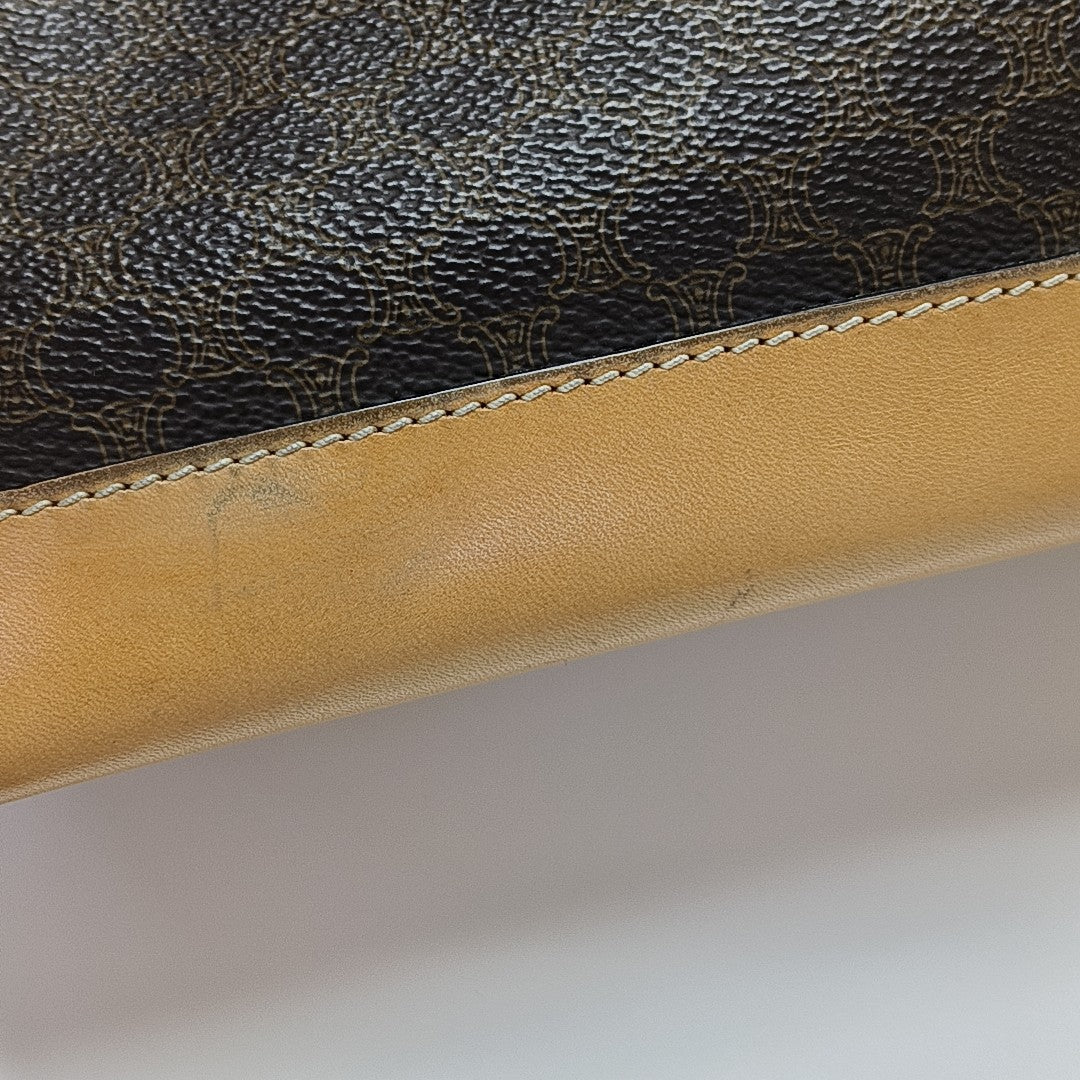 MACADAM TOTE Coated Canvas Brown
