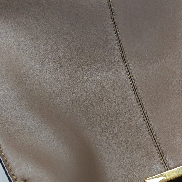 Peekaboo Medium Calfskin Brown
