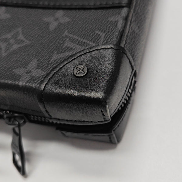 WALLET TRUNK Monogram Coated Canvas Gray
