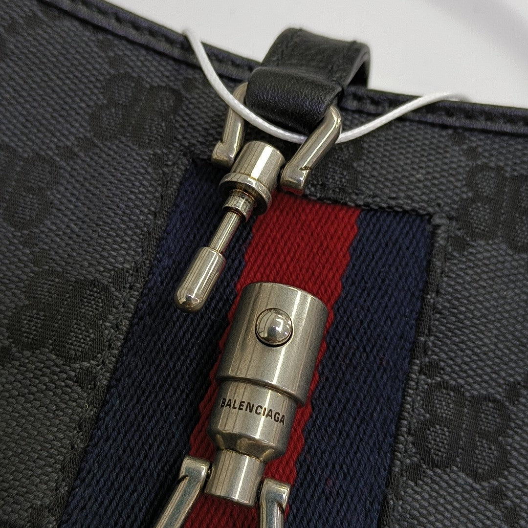 Canvas Shoulder Bag Black