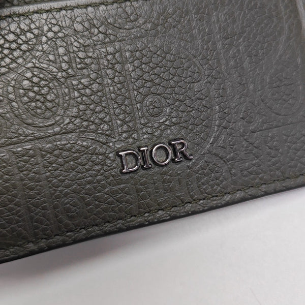 Calfskin Card Holder Green