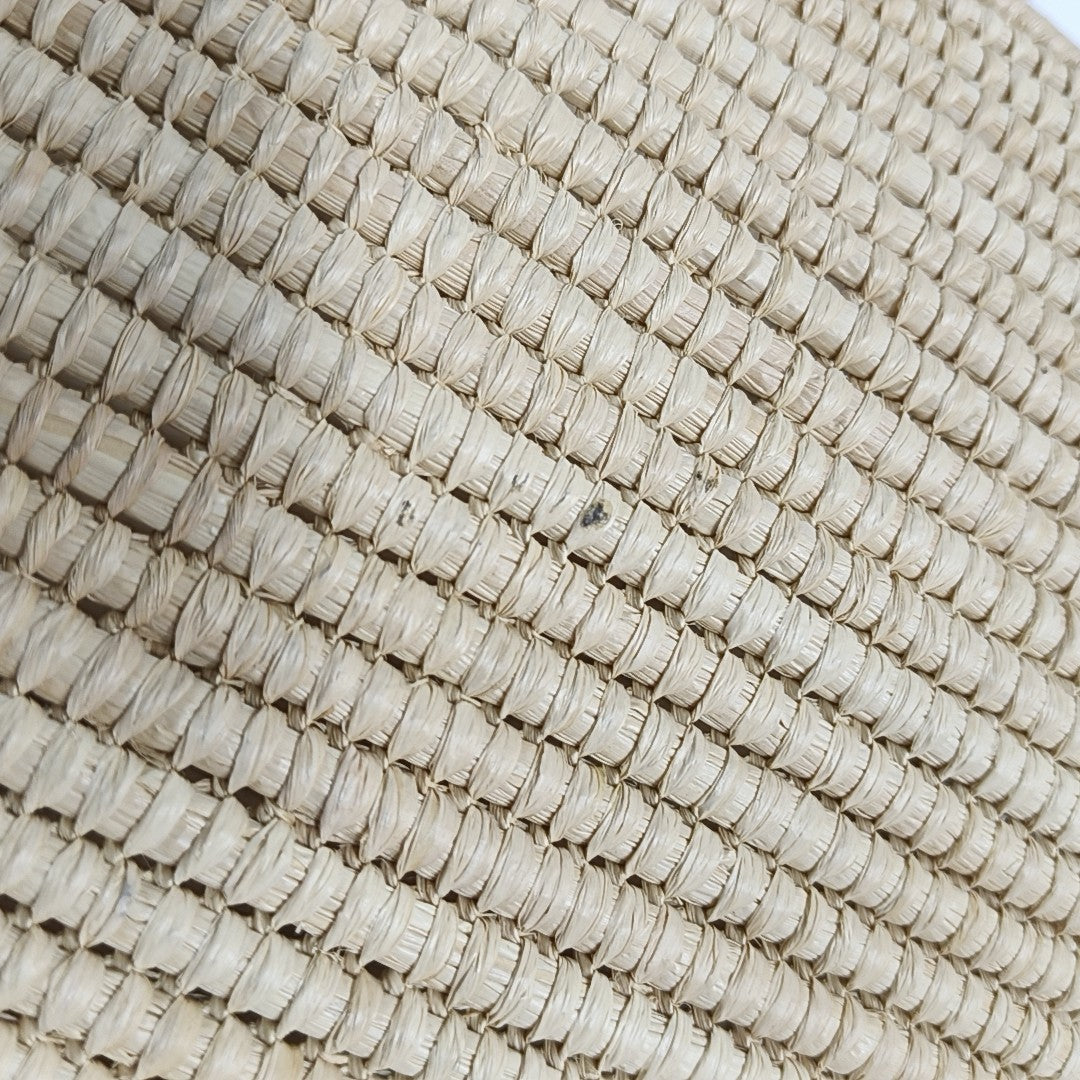 Basket Small Straw Beige