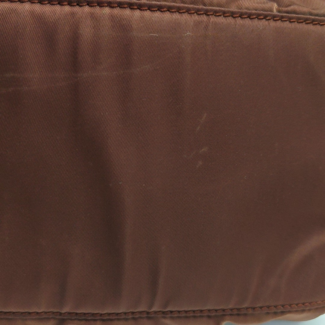 Fabric Tote Bag Brown