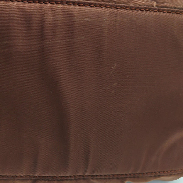 Fabric Tote Bag Brown