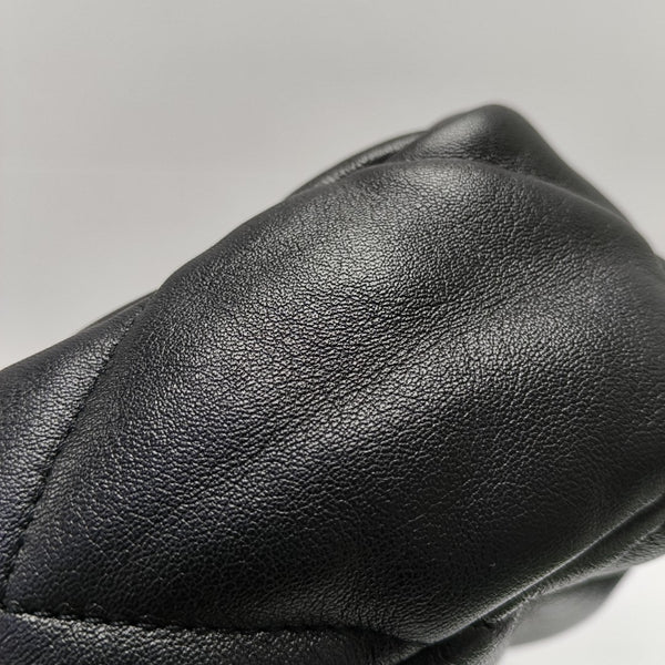 CHANEL 19 Small Quilted Lambskin Black