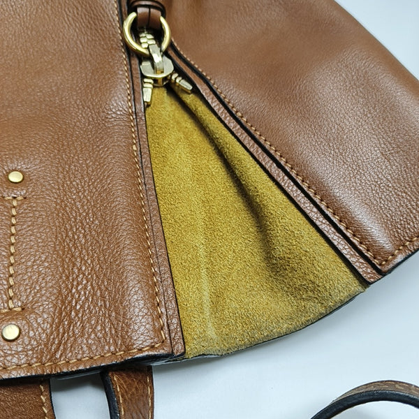 Milo Medium Calfskin Brown