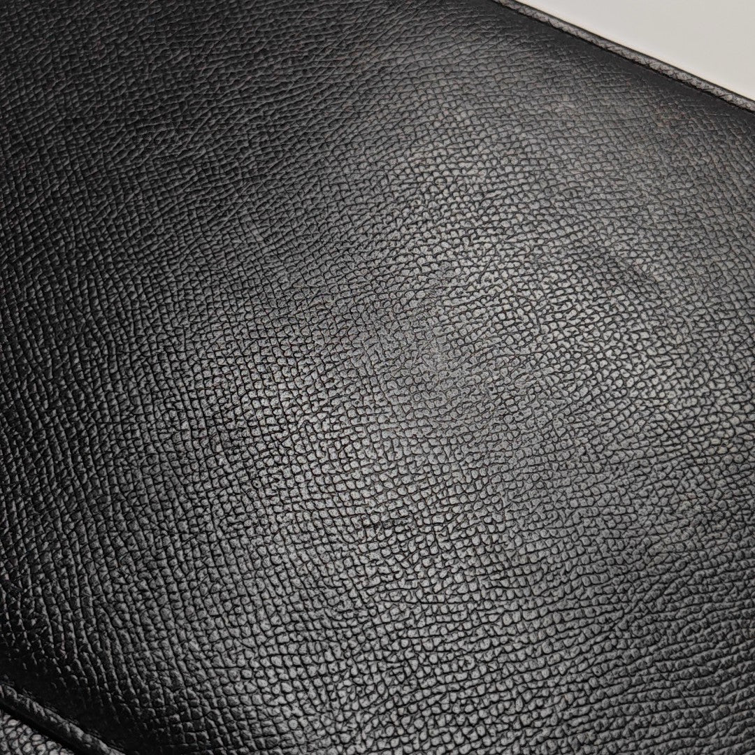 Calfskin Shoulder Bag Black
