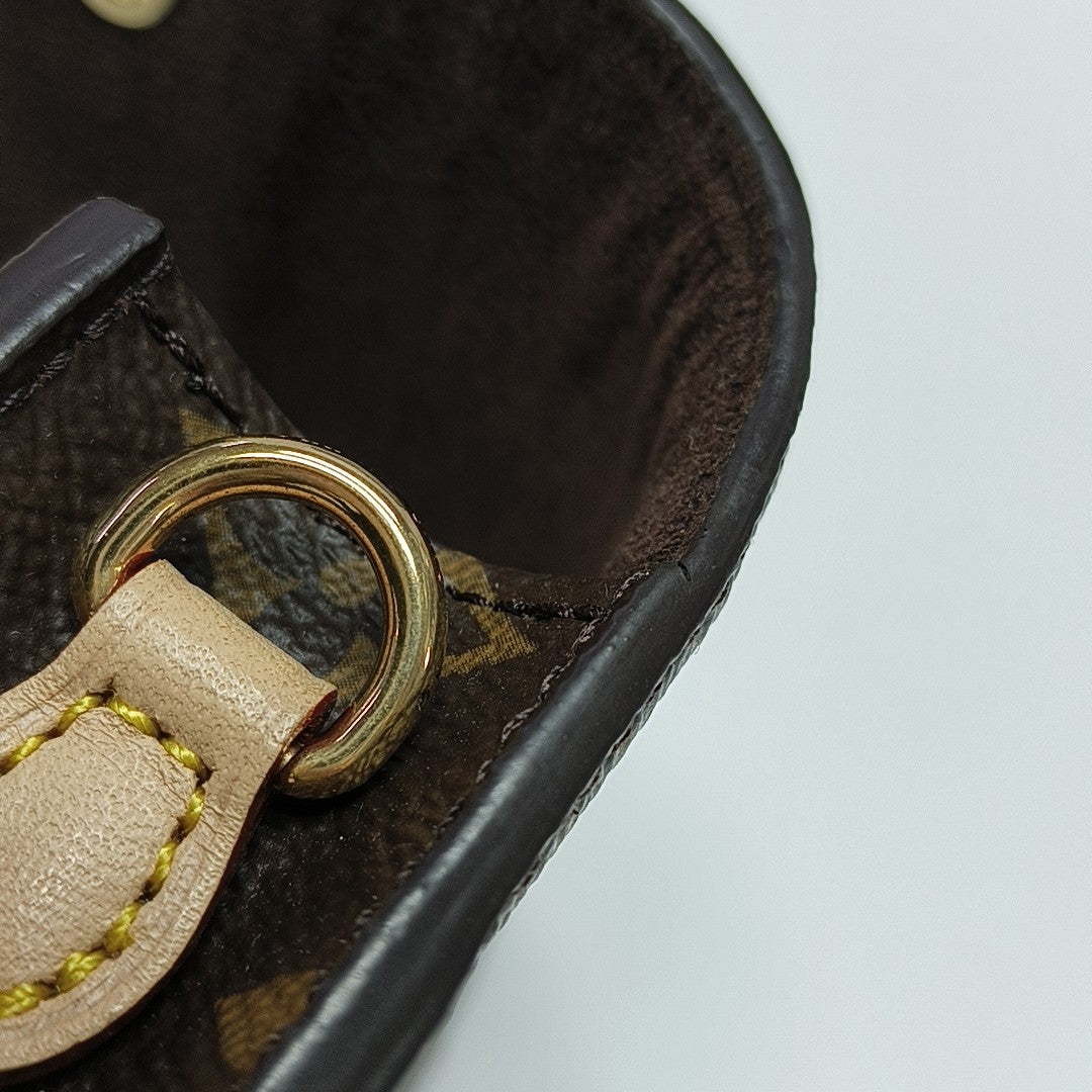 MÉTIS Monogram Coated Canvas Brown