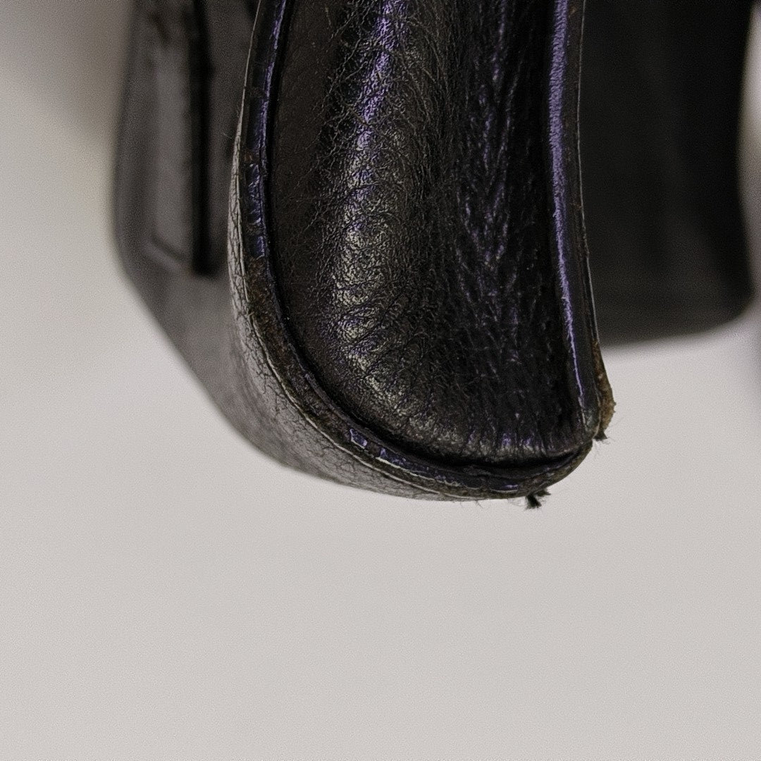 Calfskin Shoulder Bag Black