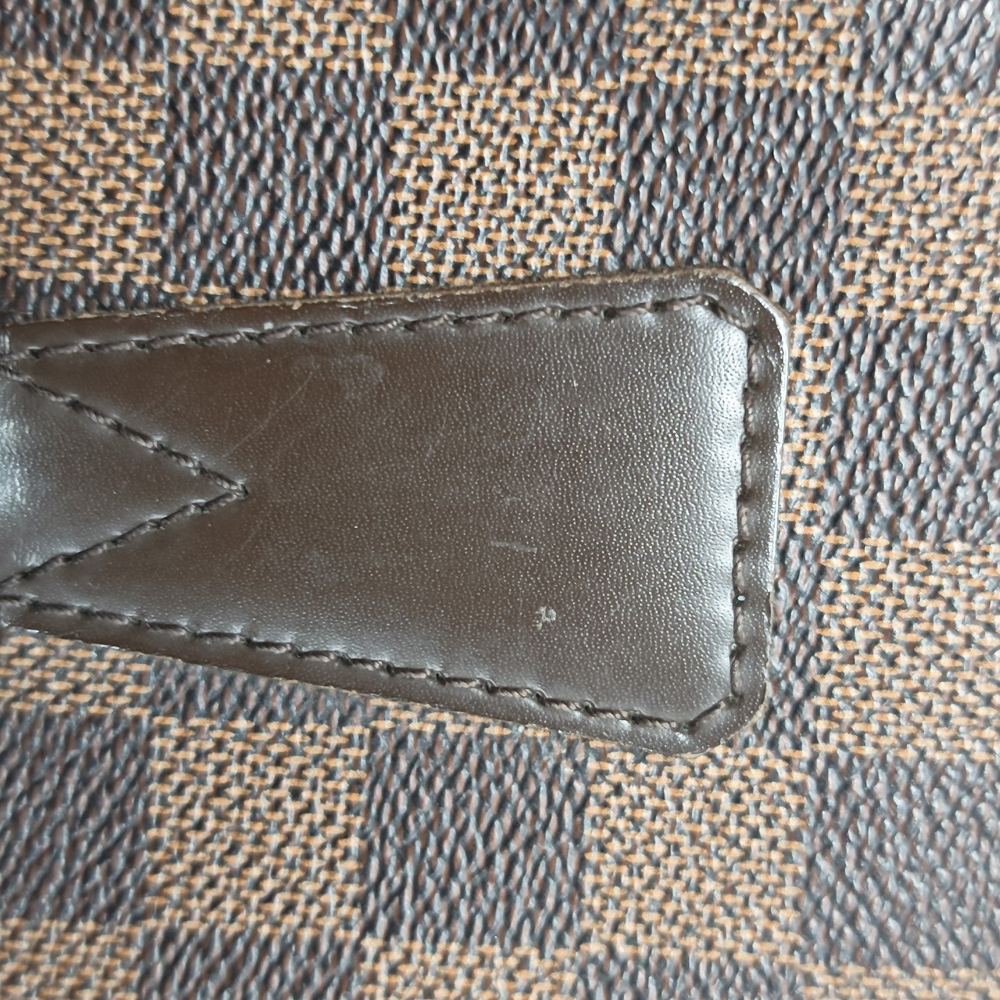 PORTE-DOCUMENTS Damier Ebene Coated Canvas Brown