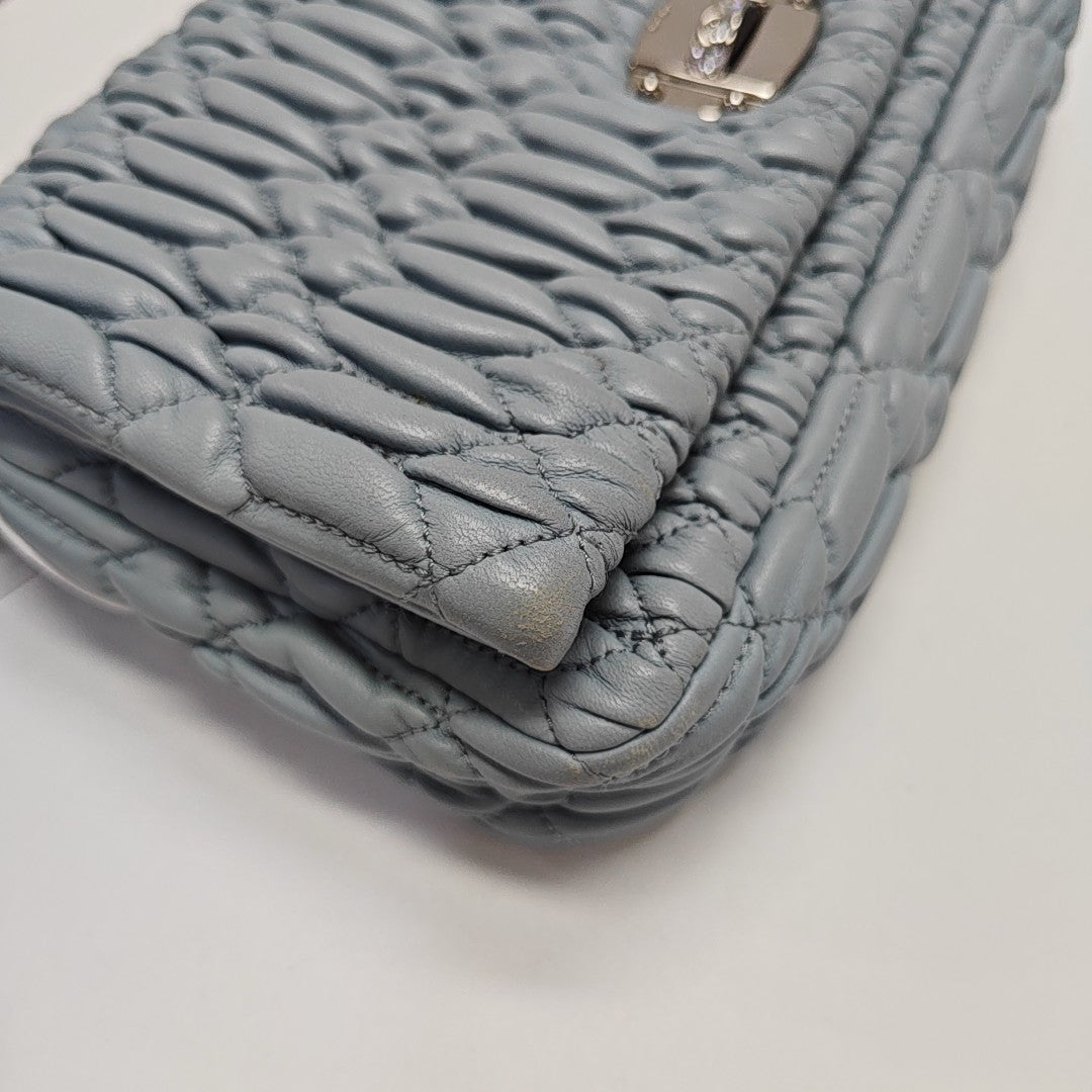 Crystal Lambskin Blue