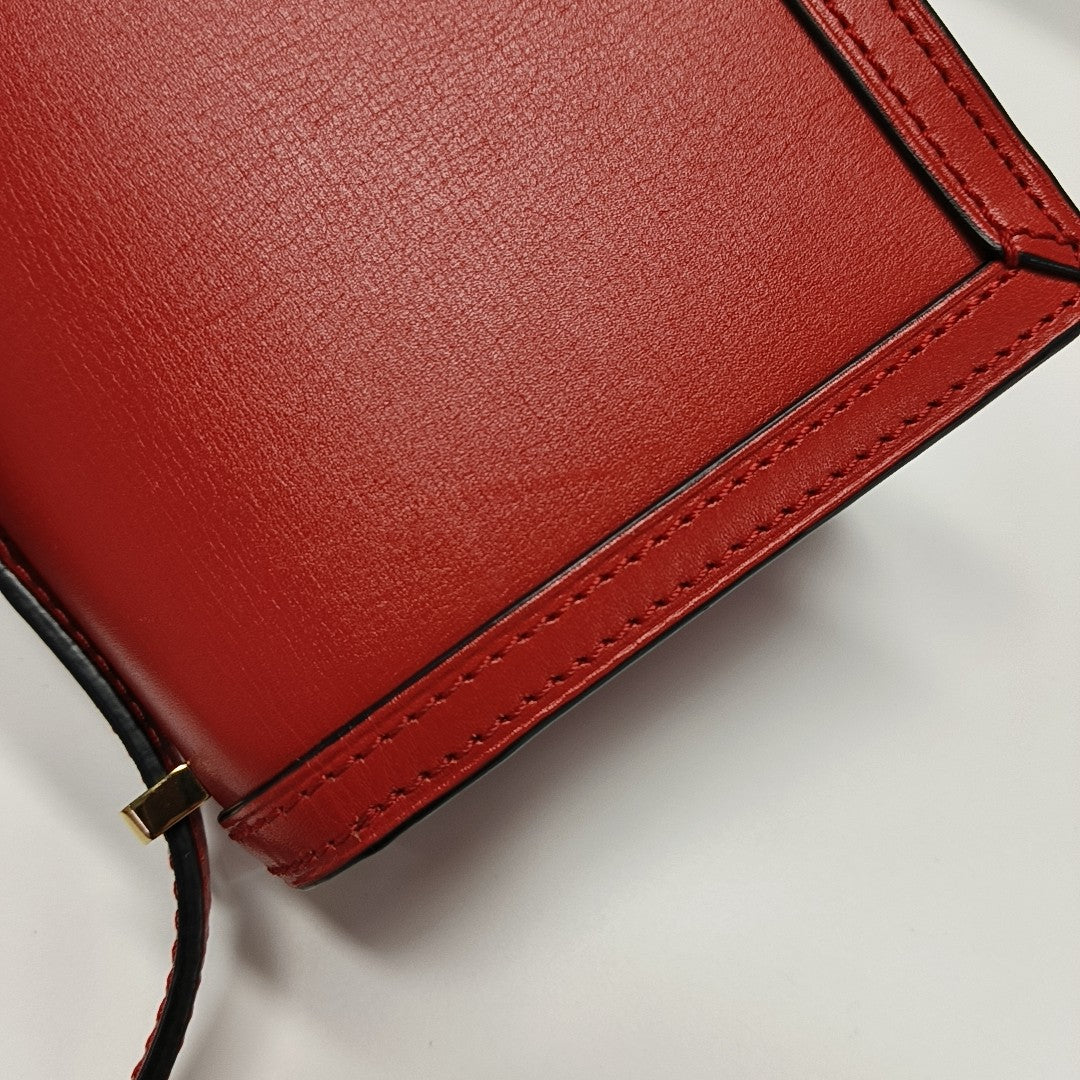 Barcelona Calfskin Red