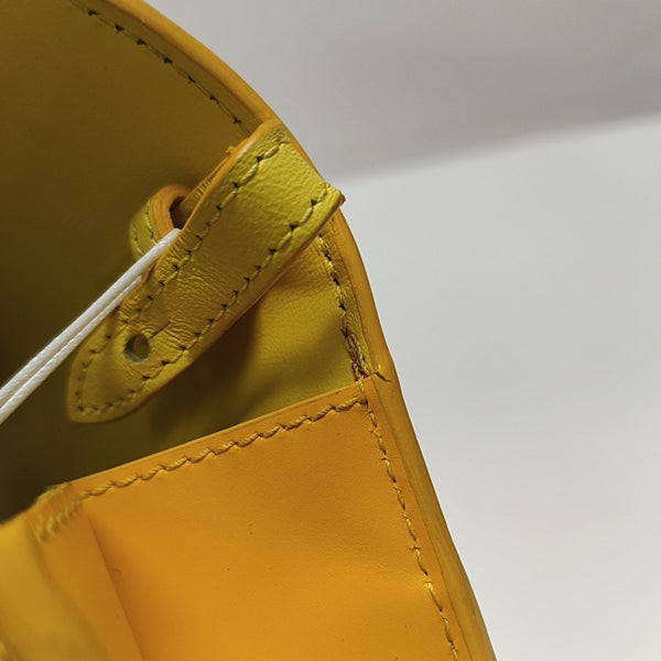 TB Mini Calfskin Yellow
