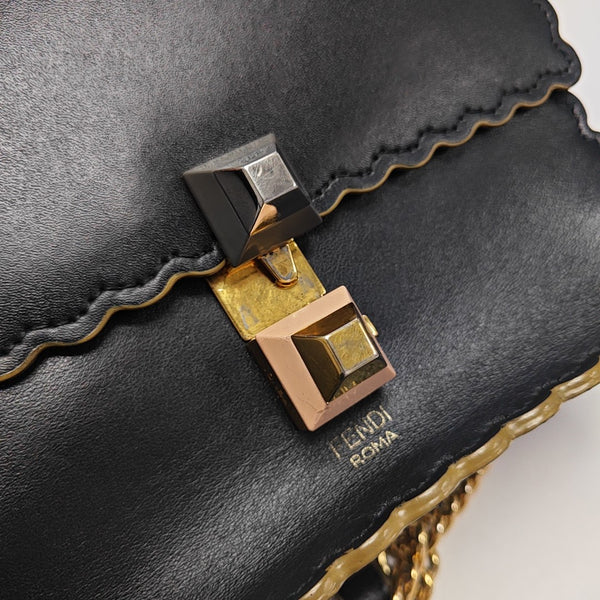 Kan I Mini Calfskin Black