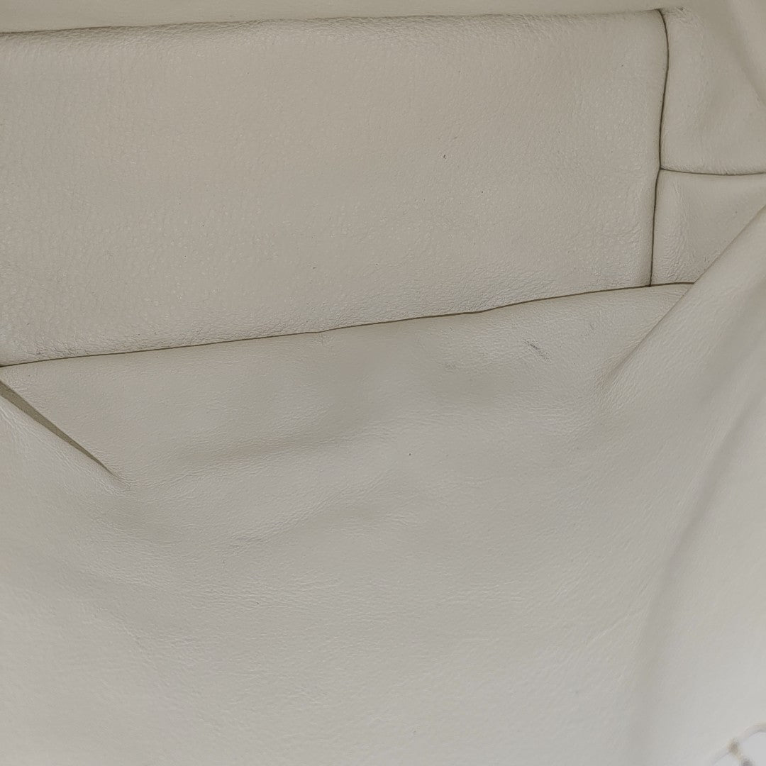 Anjou Mini Coated Canvas White