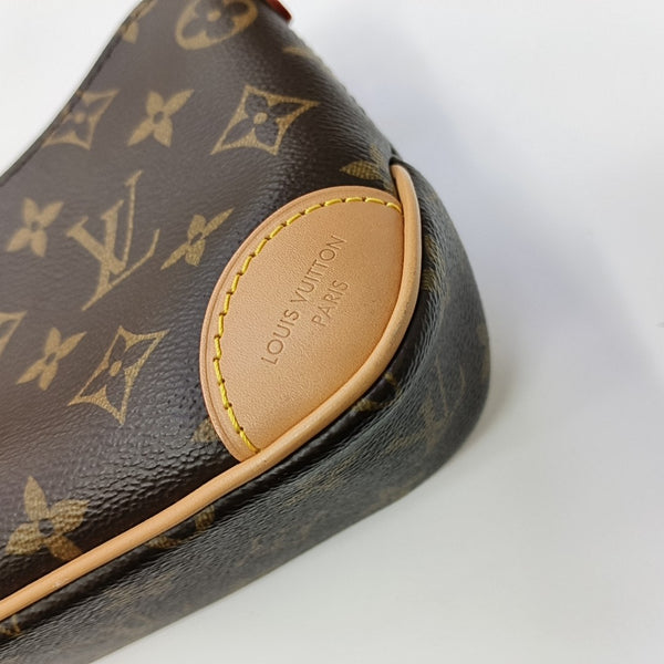 BOULOGNE Nano Monogram Coated Canvas Brown