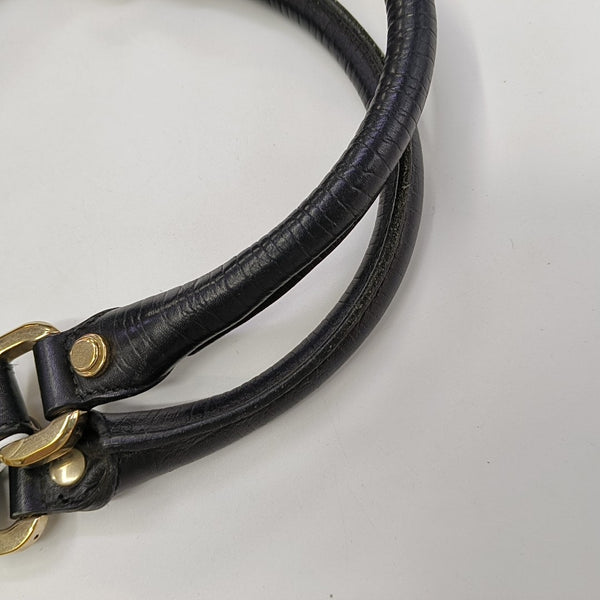Monogram Canvas Top Handle Bag Black