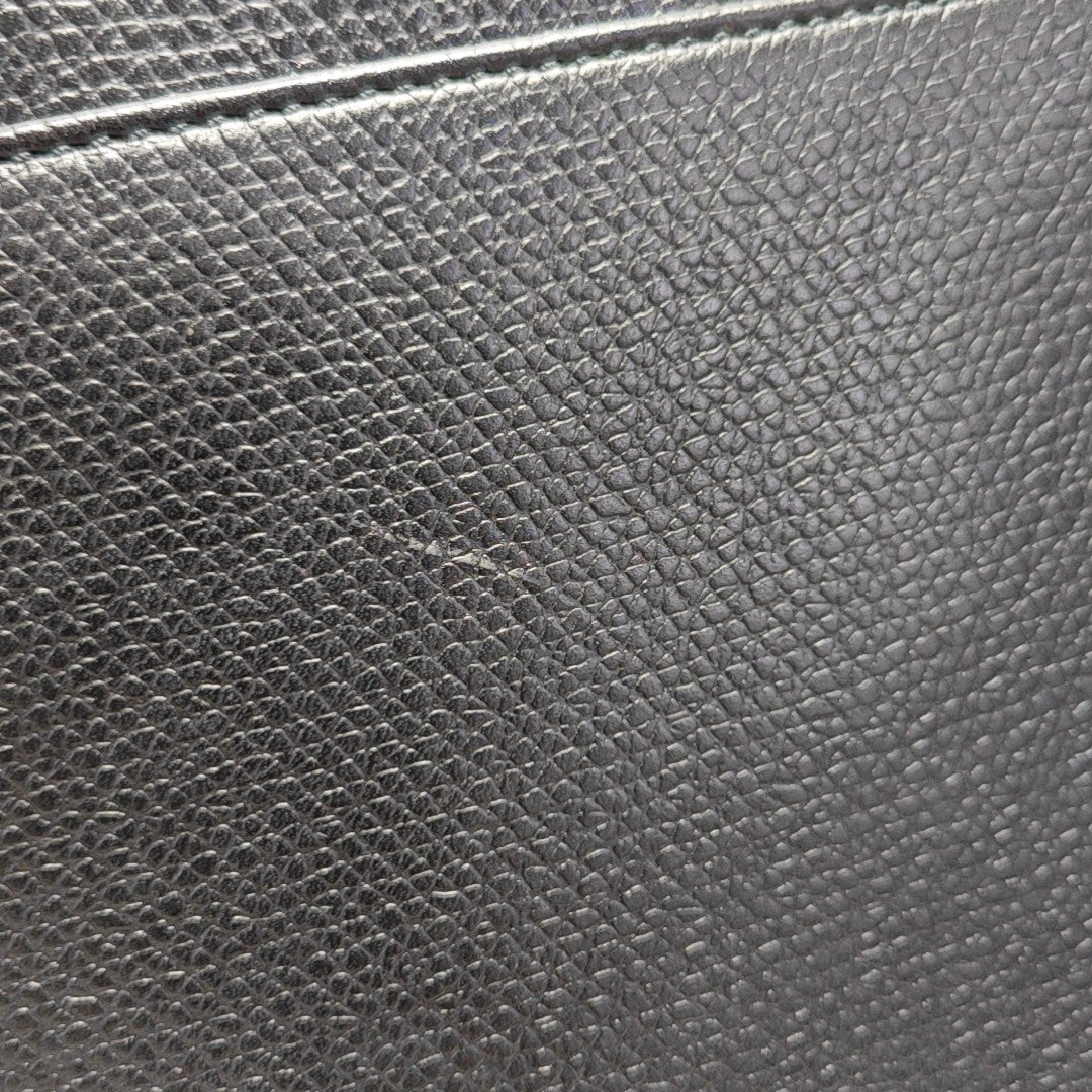 Leather Clutch Black