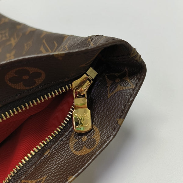 CARRY IT Monogram Coated Canvas Brown