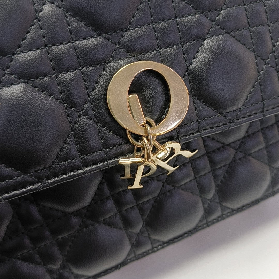 My Dior Cannage Lambskin Black