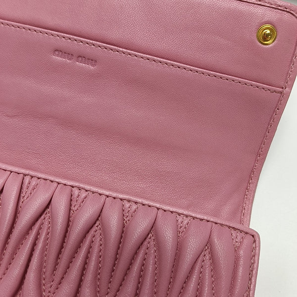 Lambskin Wallet Pink