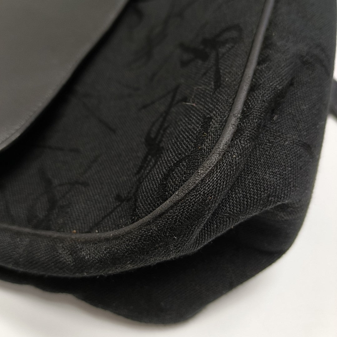 Canvas Shoulder Bag Black