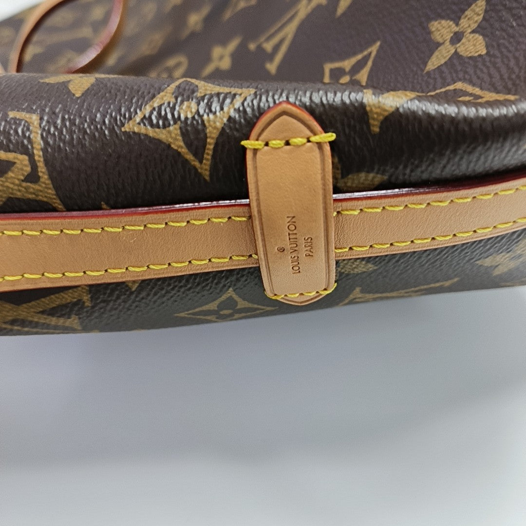 CARRYALL PM Monogram Coated Canvas Brown