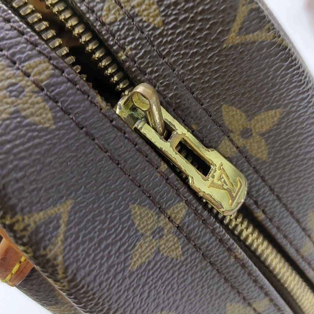 DEAUVILLE Monogram Coated Canvas Brown