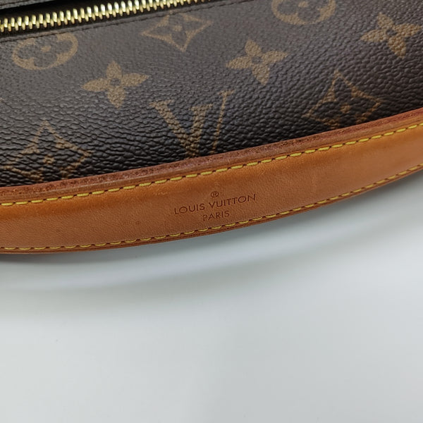 MÉTIS MM Monogram Coated Canvas Brown