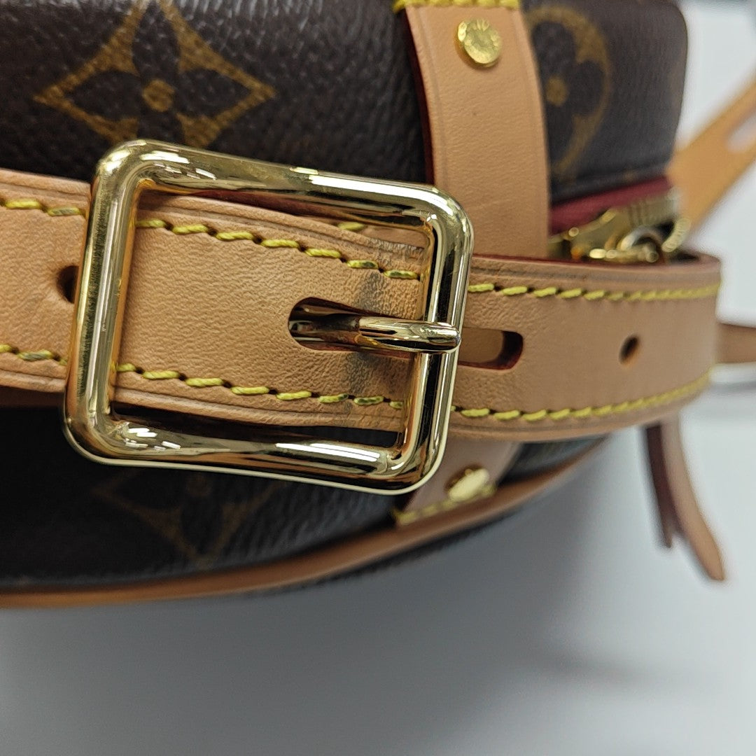 BOITE CHAPEAU PM Monogram Coated Canvas Brown