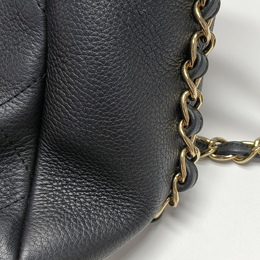 BOWLING Quilted Calfskin Black