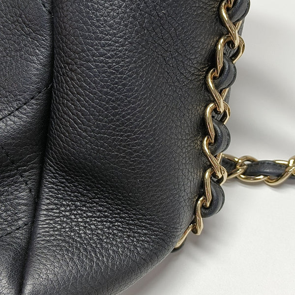 BOWLING Quilted Calfskin Black