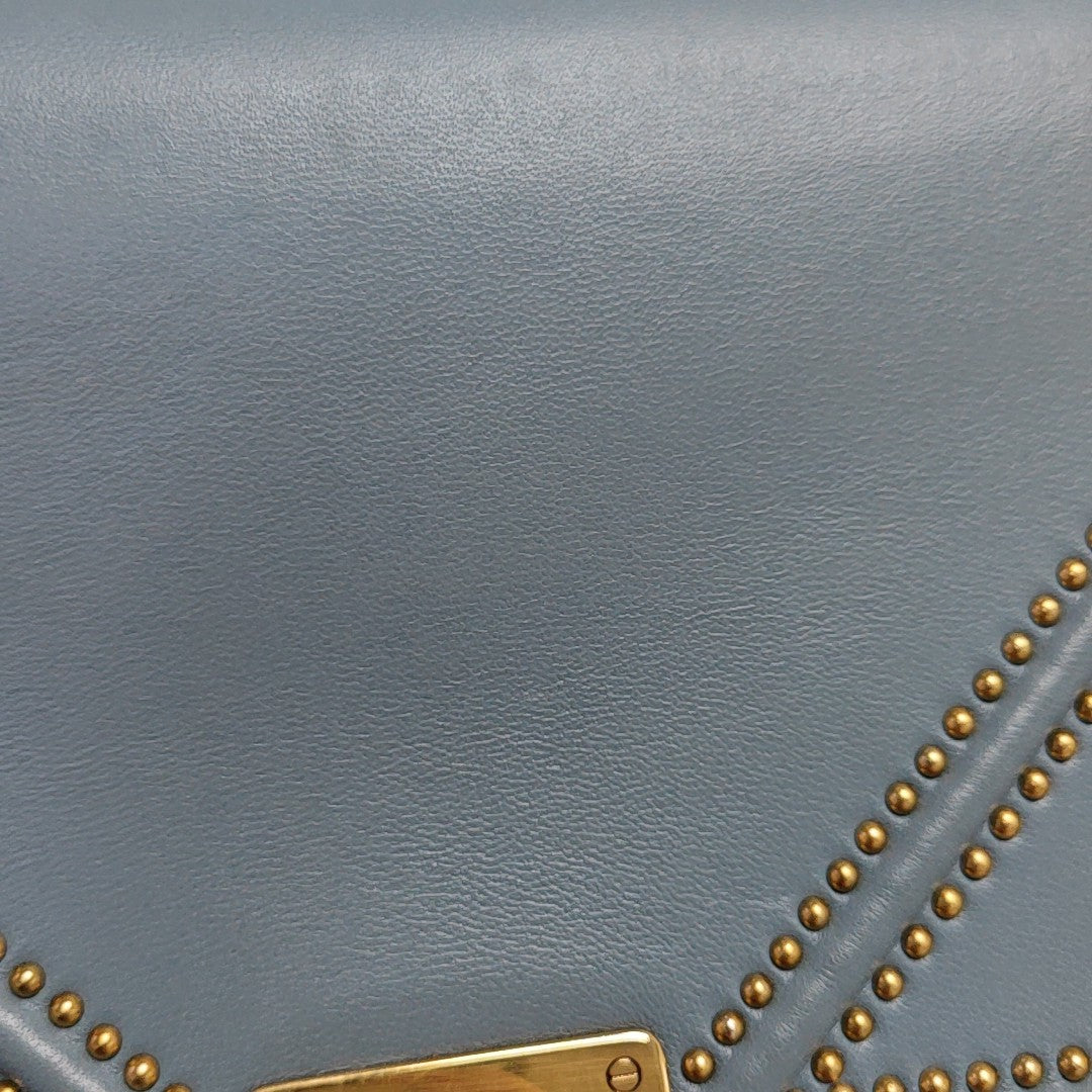 Diorama Medium Calfskin Blue