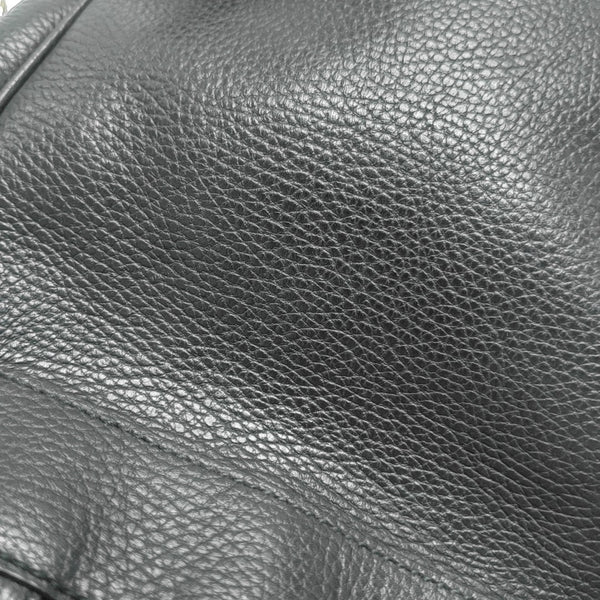 Calfskin Backpack Black