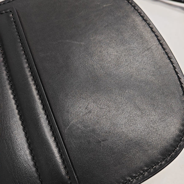 KAIA Mini Calfskin Black