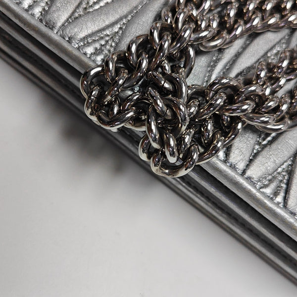 Miu Délice Lambskin Silver