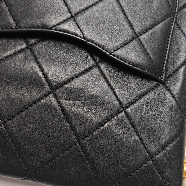 Quilted Calfskin Small Black