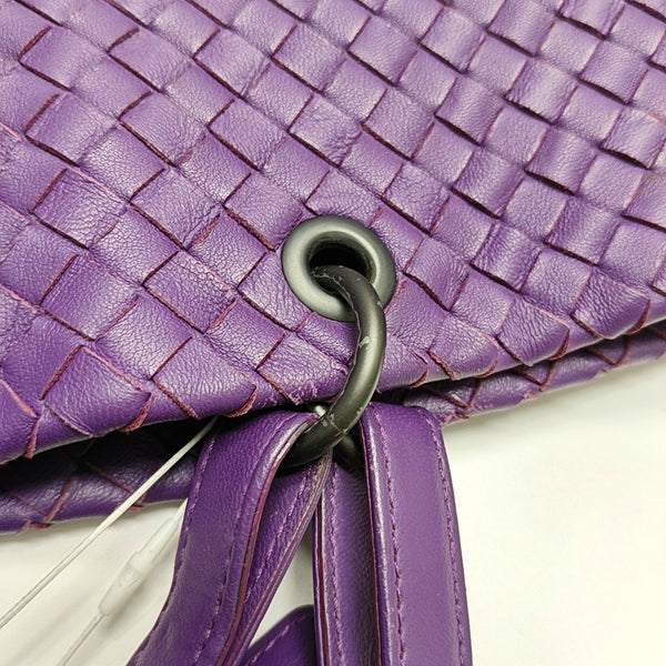 Authenticated pre-owned  Roma Lambskin Purple - Tote Bag at Looply