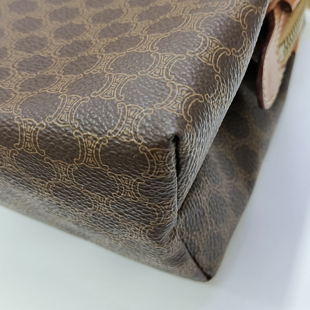 MACADAM COSMETIC BAGS Coated Canvas Brown