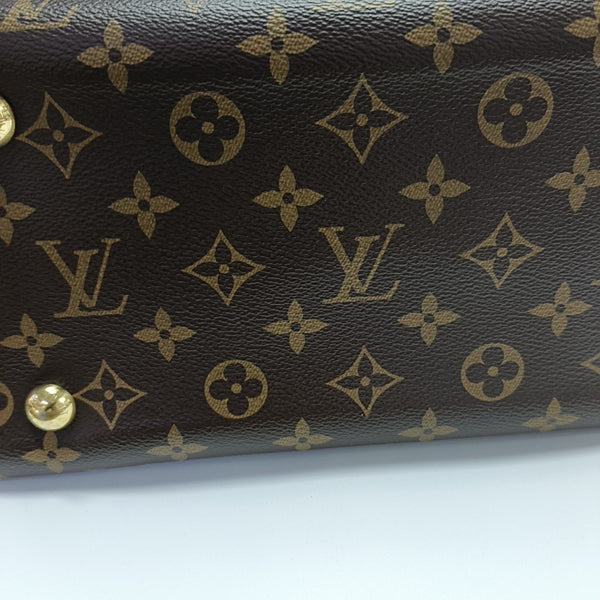 CARRYALL PM Monogram Coated Canvas Brown