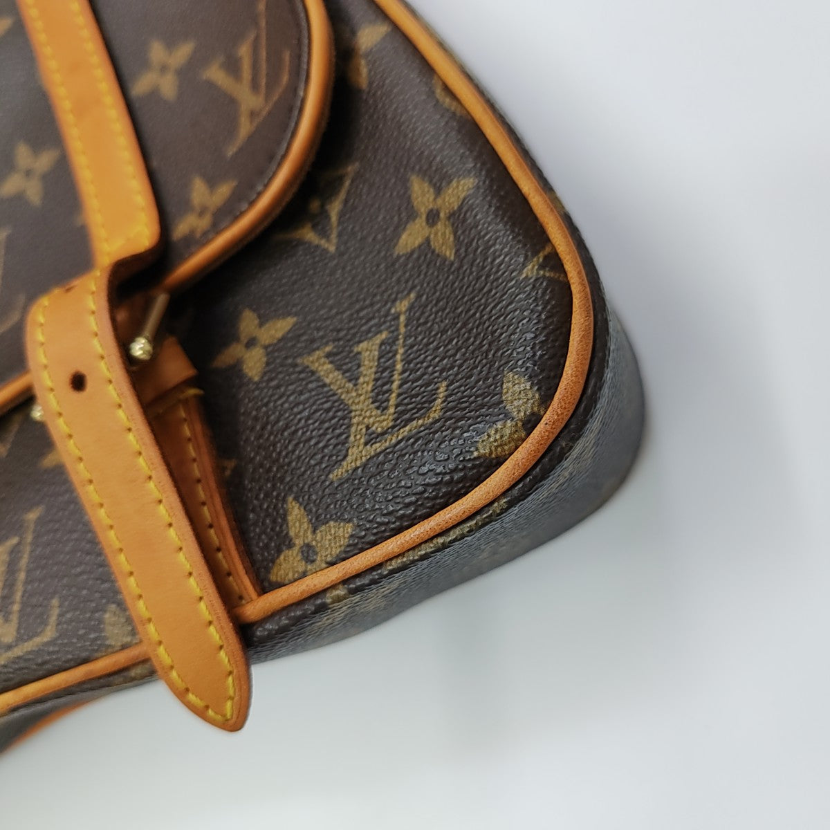 MARELLE SAC À DOS Monogram Coated Canvas Brown
