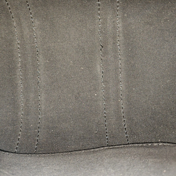KEEPALL 25 Monogram Coated Canvas Black