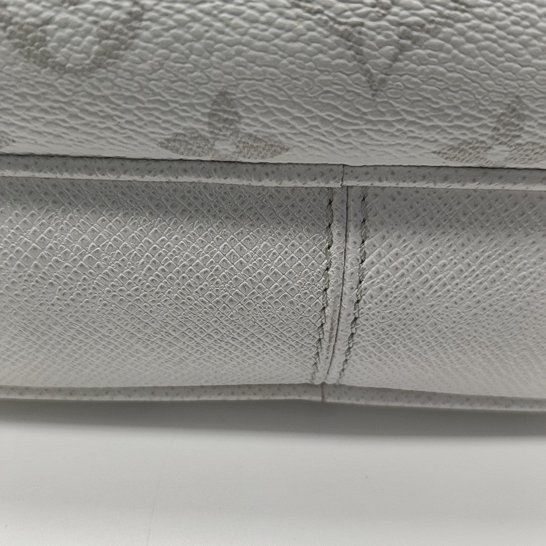 OUTDOOR PM Monogram Coated Canvas White