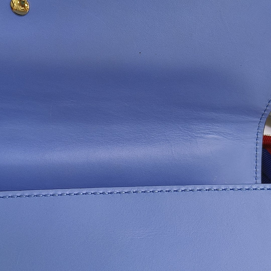 Sylvie Small Calfskin Blue