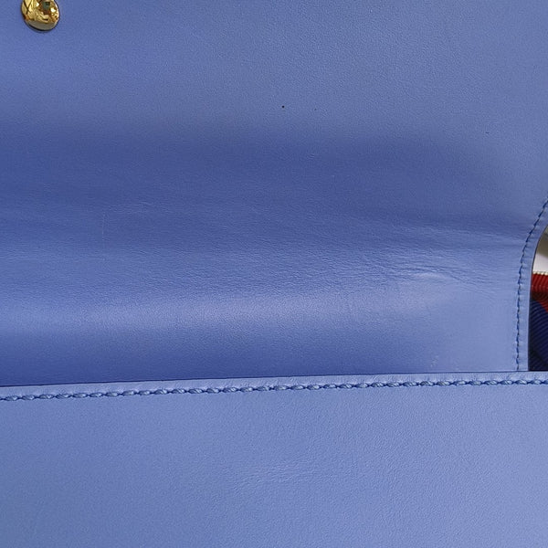 Sylvie Small Calfskin Blue