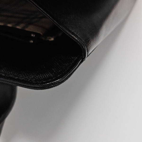 Calfskin Tote Bag Small Black