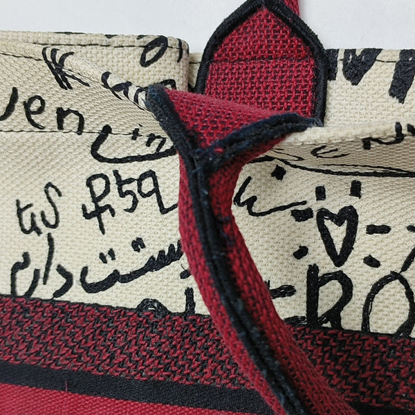 Book Tote Medium Canvas Multicolor
