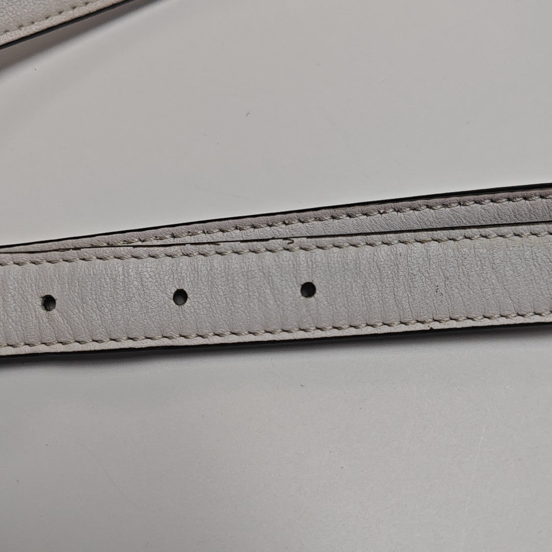 Supervee Small Calfskin White