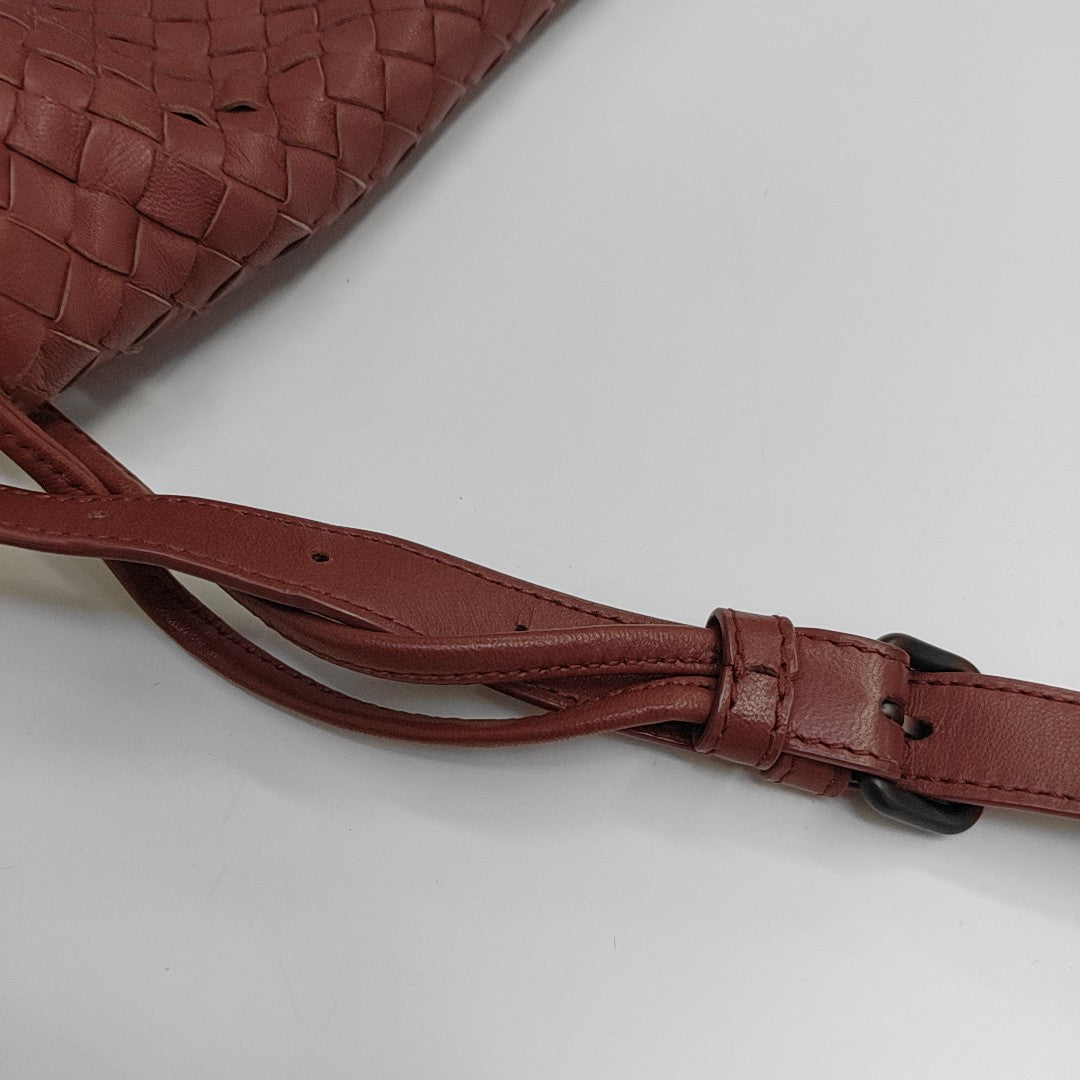 Calfskin Shoulder Bag Red