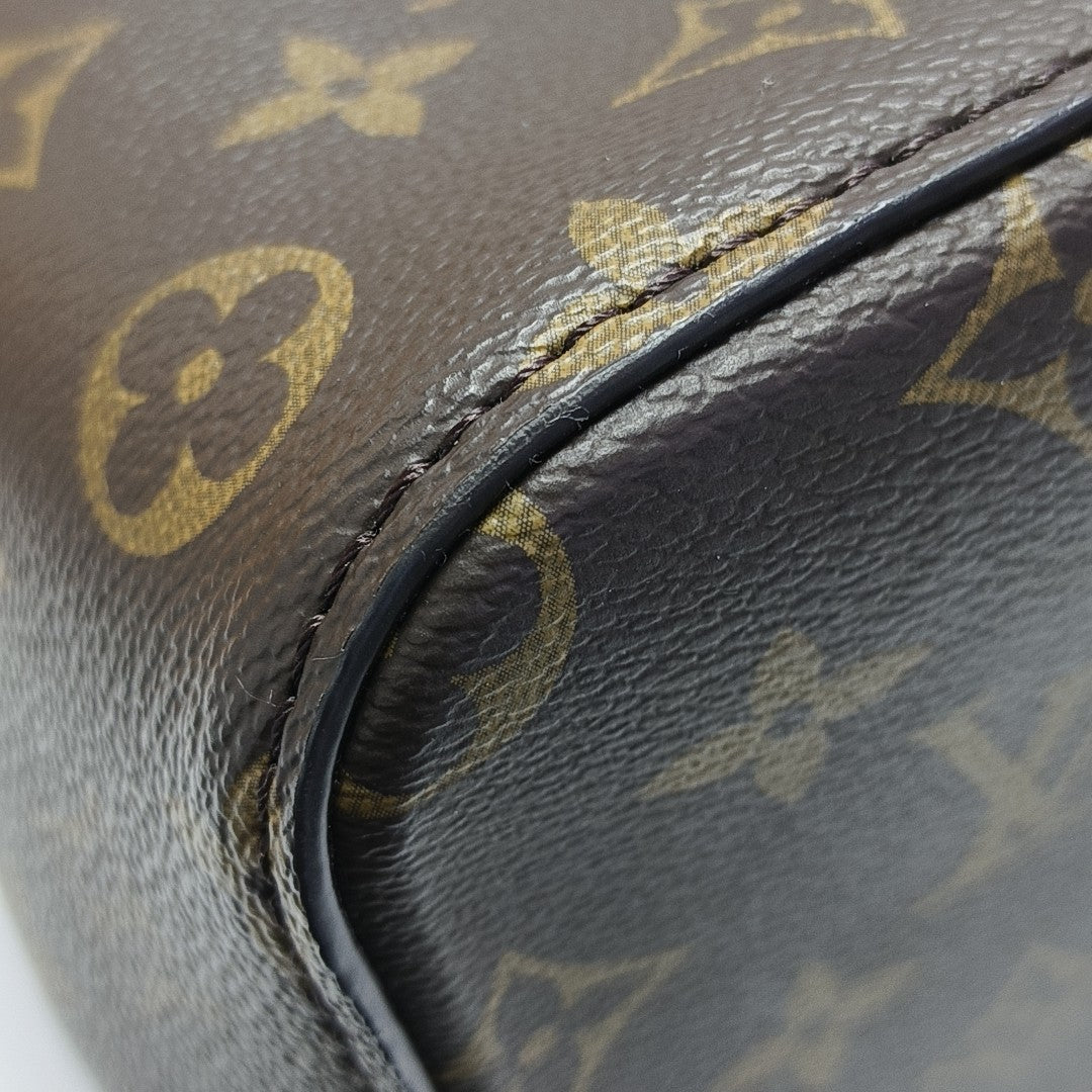 NÉONOÉ MM Monogram Coated Canvas Brown